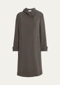 WE-AR4The Swing Trench Coat