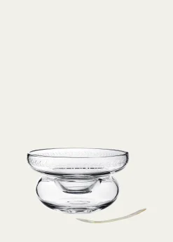 William Yeoward CrystalAda Caviar Server with Spoon