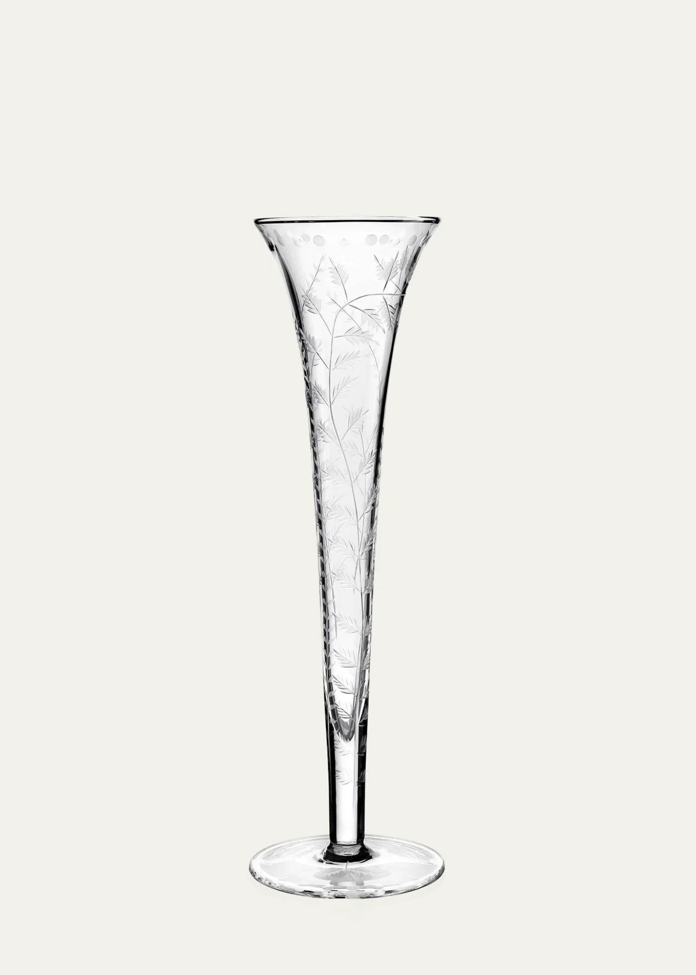 William Yeoward CrystalFern Lily Vase, 19"