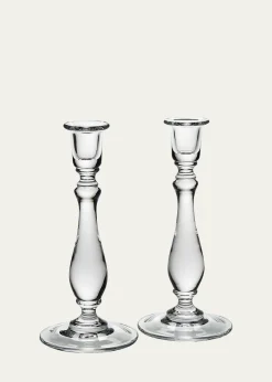 William Yeoward CrystalMeryl Candlesticks, Set of 2