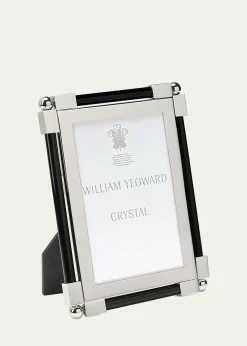 William Yeoward CrystalNew Classic Black Frame, 4 x 6