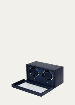 WOLFCub Double Watch Winder with Cover