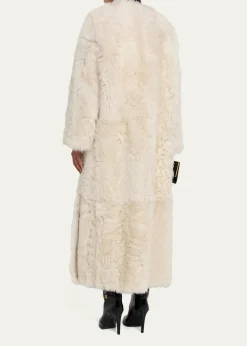 Yves SalomonLong Toscana Lamb Shearling Coat