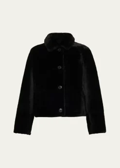 Yves SalomonTailored Shearling Coat