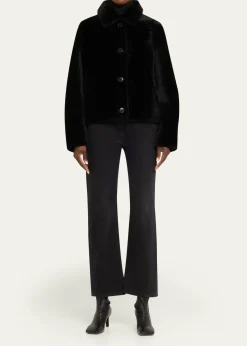 Yves SalomonTailored Shearling Coat
