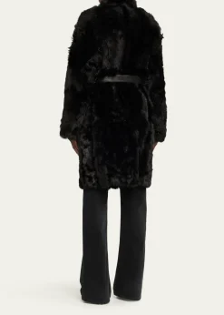 Yves SalomonToscana Shearling Lamb Coat
